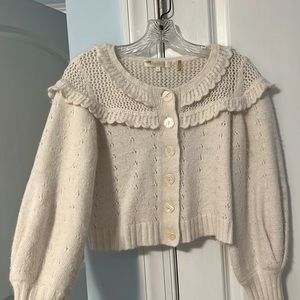 Love Shack Fancy crop sweater!